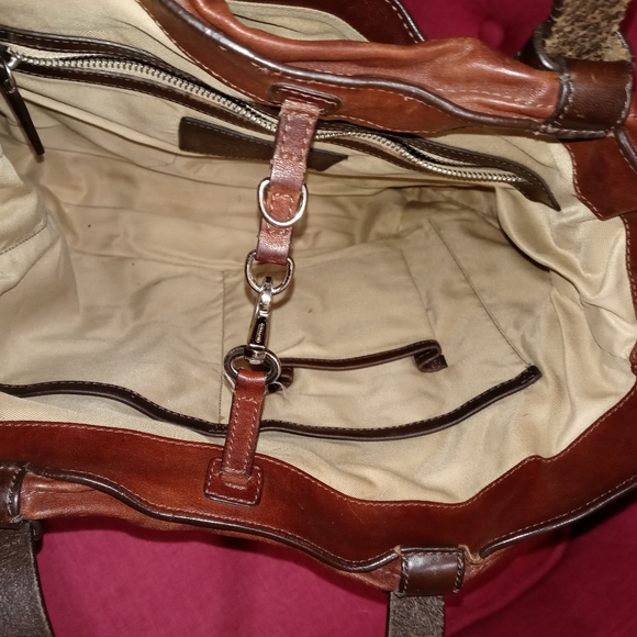 Beautiful Vintage Coach Leather Skinny Tote - Picture 13 of 13